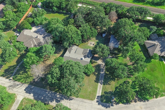 aerial overview of property's location