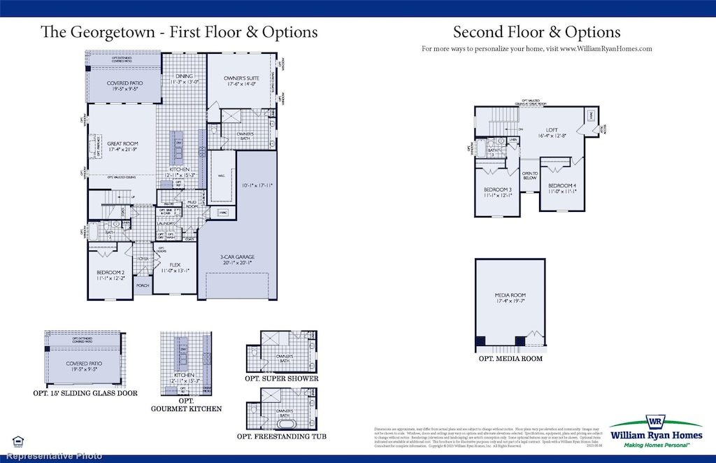 805 Split Oak Ln, Anna, TX 75409 - view of floor plan / room layout