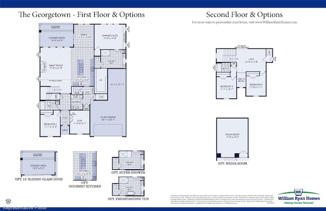 805 Split Oak Ln, Anna, TX 75409 - view of floor plan / room layout