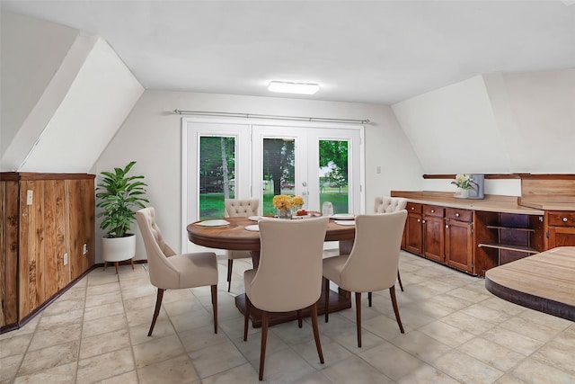 18206 Valley Vw, Forney, TX 75126 - dining area featuring vaulted ceiling