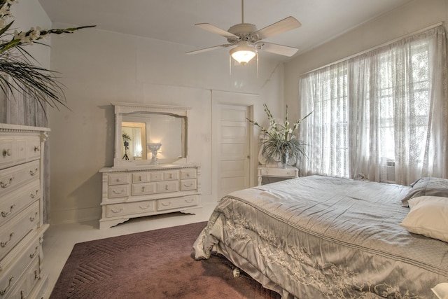 101 E Reed St, Randolph, TX 75475 - bedroom with a ceiling fan
