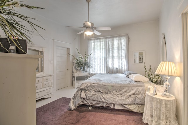 101 E Reed St, Randolph, TX 75475 - bedroom featuring ceiling fan