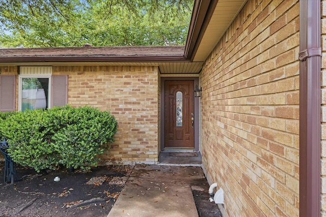 5220 Alpha Dr, The Colony, TX 75056 - entrance to property with brick siding