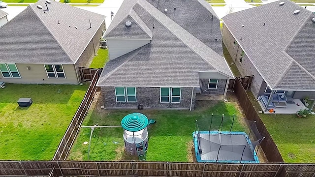 view of subject property