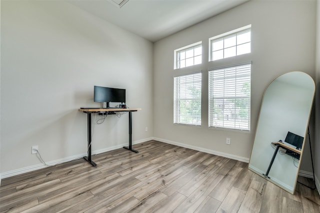 2665 Kings Canyon Mews, Corinth, TX 76210 - office featuring wood finished floors and baseboards