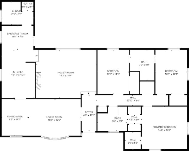 4548 Ivy Dr, Mesquite, TX 75150 - room layout
