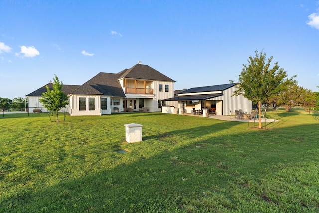 109 Old Decatur Rd, Decatur, TX 76234 - back of house with a balcony and a patio area