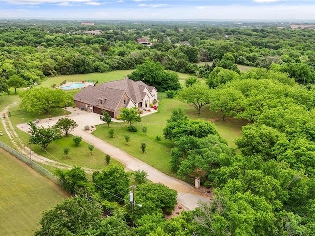 2730 Bryson Rd, Mansfield, TX 76063 - view of subject property featuring a heavily wooded area