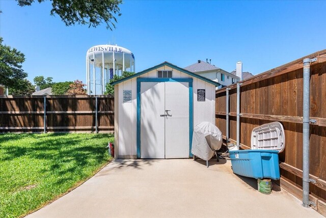 2098 Amber Ct, Lewisville, TX 75067 - view of shed