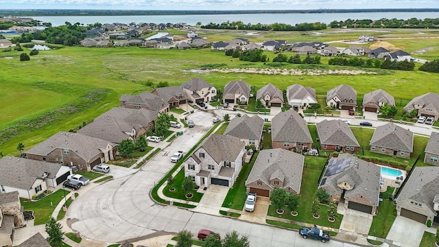 618 Race Dr, Heath, TX 75126 - aerial view of residential area featuring a large body of water