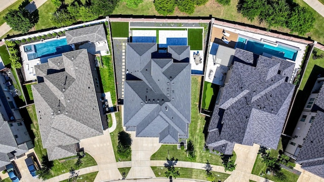 5160 Statesman Ln, Frisco, TX 75036 - bird's eye view of a pool