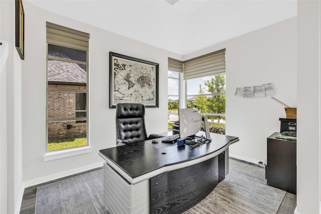 5160 Statesman Ln, Frisco, TX 75036 - office with wood finished floors and baseboards