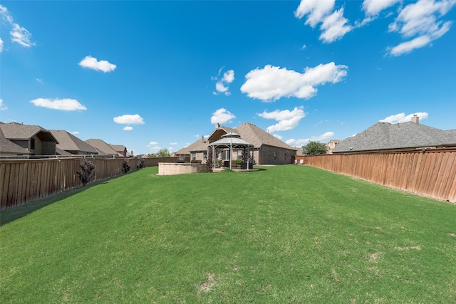 1537 Firenza Ct, Mclendon Chisholm, TX 75032 - view of yard featuring a gazebo