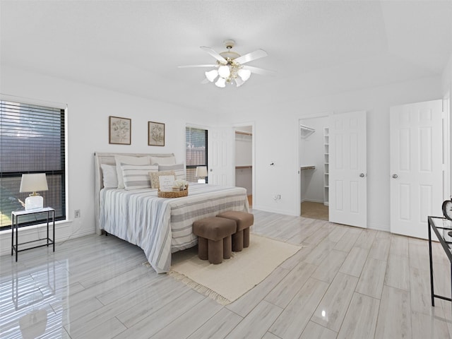 3804 Chestnut St, Fort Worth, TX 76137 - bedroom with light wood-style flooring, multiple windows, and baseboards