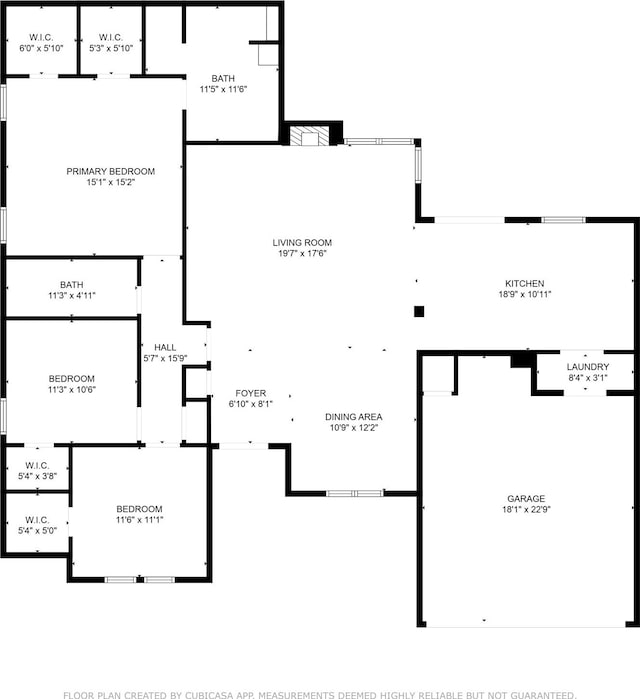 3804 Chestnut St, Fort Worth, TX 76137 - property floor plan