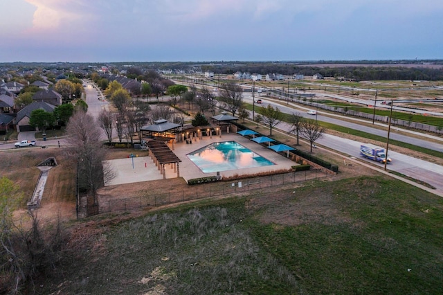 5400 Fringetree Dr, Mckinney, TX 75071 - drone / aerial view of a pool area