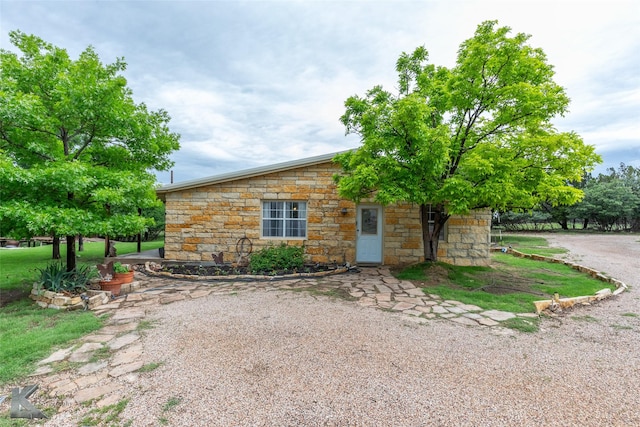 350 County Road 606 Unit B, Tuscola, TX 79562 - view of front of property featuring stone siding