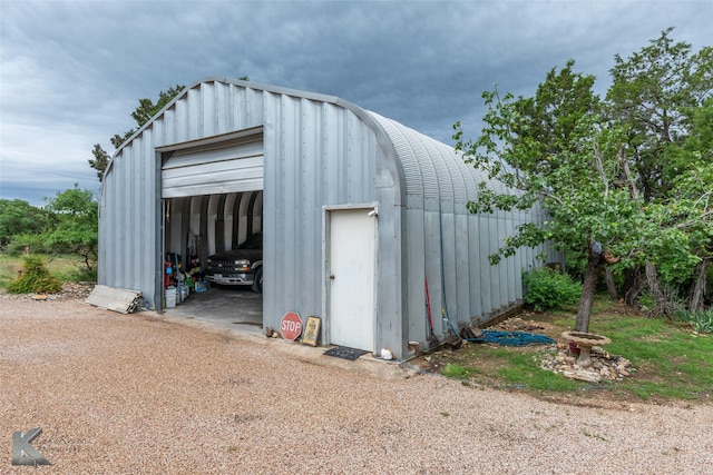 350 County Road 606 Unit B, Tuscola, TX 79562 - view of outdoor structure featuring an outbuilding