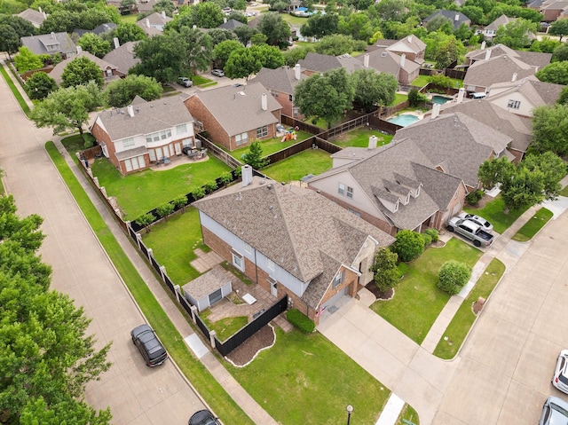 2499 Streamside Ct, Frisco, TX 75036 - aerial view of residential area