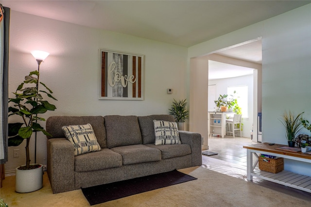 view of living room