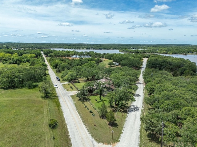 138 Selma Rd, Bowie, TX 76230 - bird's eye view of a large body of water and a forest