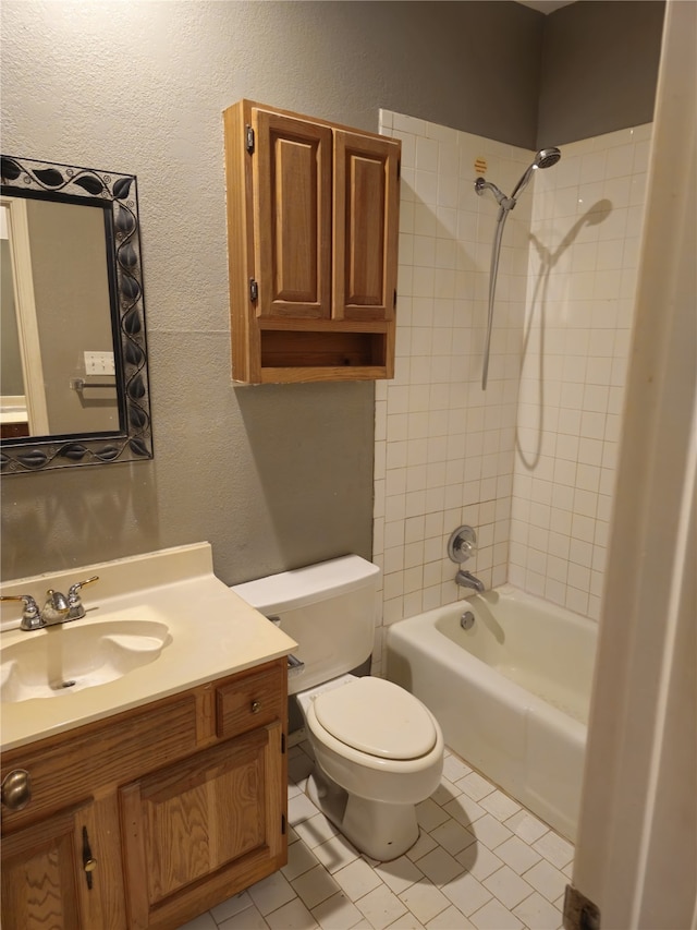 2164 Tanglewood Blvd Unit B202, Pottsboro, TX 75076 - full bath with toilet, shower / bath combination, tile patterned flooring, and vanity