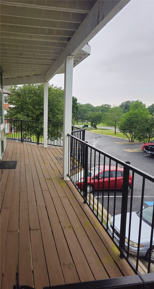 2164 Tanglewood Blvd Unit B202, Pottsboro, TX 75076 - view of wooden terrace