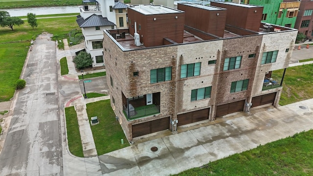 461 Rayner Ave, Fort Worth, TX 76111 - view from above of property featuring a nearby body of water