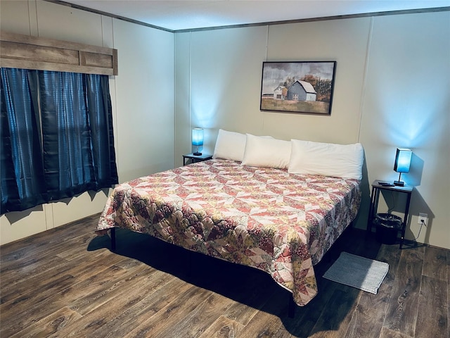 204 N Marion St, Richland Springs, TX 76871 - bedroom with wood finished floors