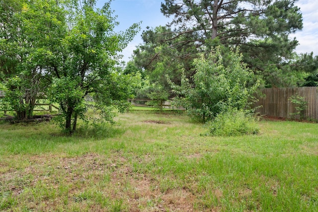201 Sunset Dr, Fairfield, TX 75840 - view of yard featuring fence