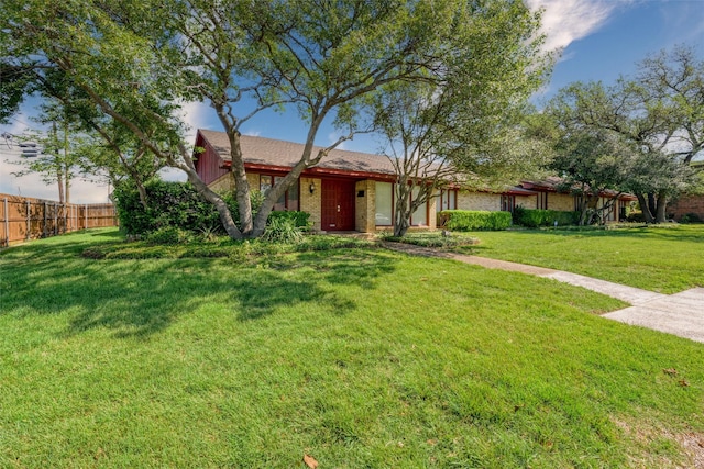 view of ranch-style house