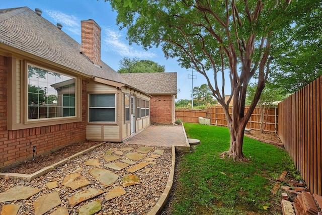 2413 Oak Brook Dr, Bedford, TX 76021 - view of yard with a patio
