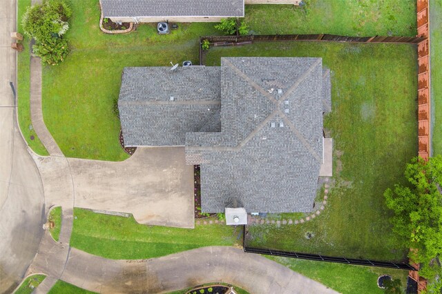 2763 Beverly Dr, Rockwall, TX 75032 - view from above of property