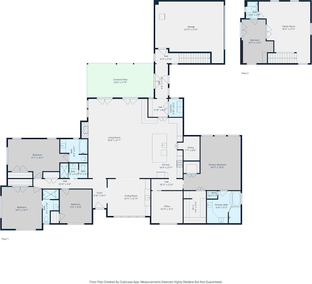 6522 Willow Ln, Dallas, TX 75230 - floor plan / room layout