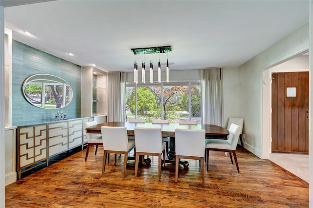 6522 Willow Ln, Dallas, TX 75230 - dining room featuring wood finished floors