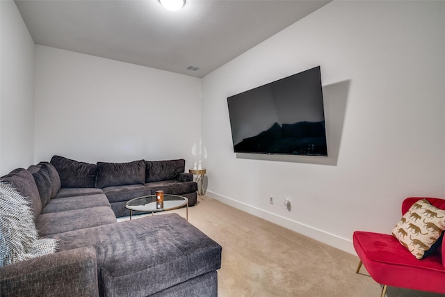 2309 Albion Way, Forney, TX 75126 - carpeted living room with baseboards