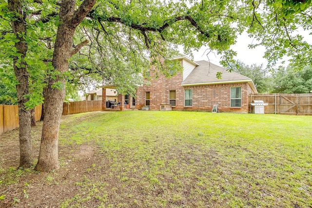 558 Ascot Way, Azle, TX 76020 - rear view of property with brick siding and roof with shingles