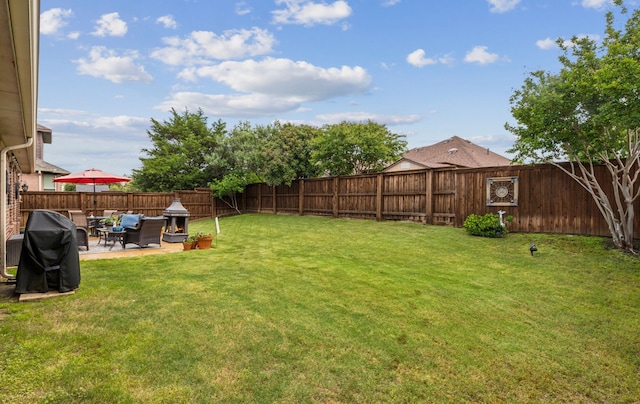 2377 Sunshine Dr, Little Elm, TX 75068 - view of yard featuring a patio