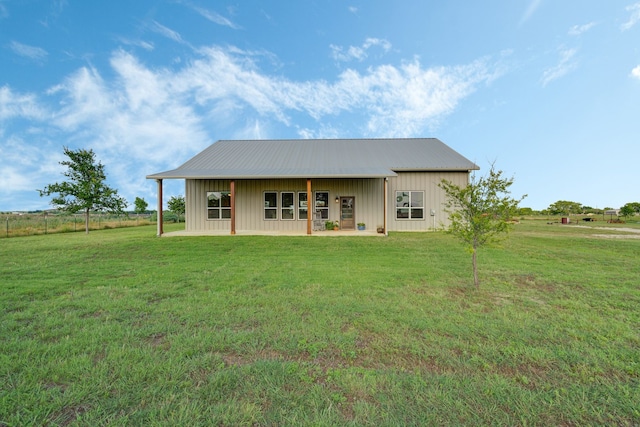 5050 Helton Rd, Justin, TX 76247 - back of house featuring a metal roof