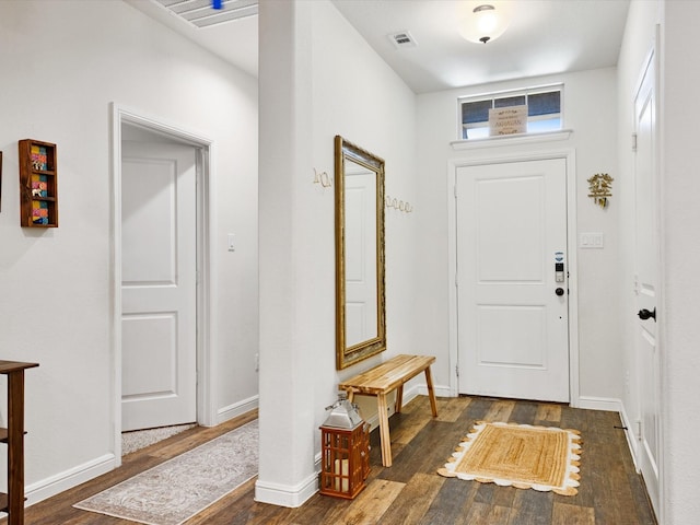 1111 Burlingame Dr, Cleburne, TX 76033 - entryway featuring wood finished floors and baseboards
