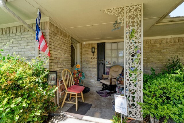 view of patio / terrace featuring a porch