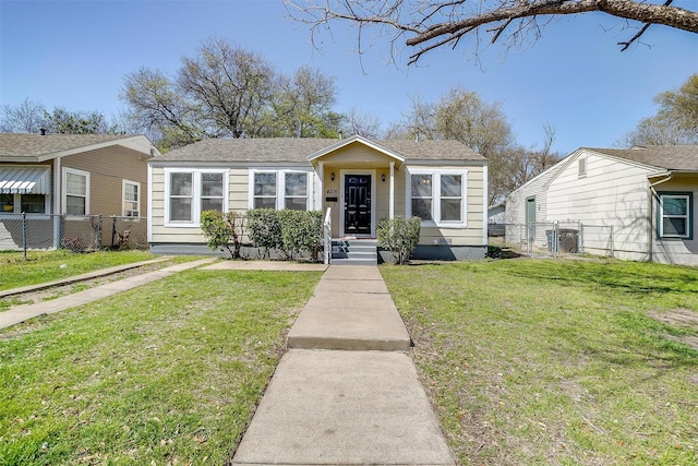 view of bungalow-style house