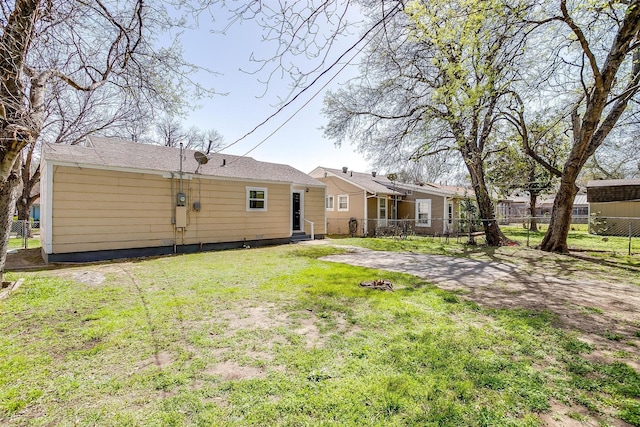 view of rear view of house