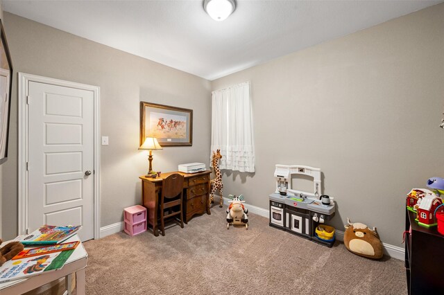 1461 Lakeview Dr, Pelican Bay, TX 76020 - rec room featuring carpet floors and baseboards