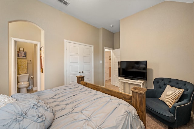 1461 Lakeview Dr, Pelican Bay, TX 76020 - bedroom with carpet flooring and ensuite bath
