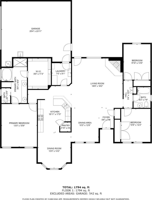 7118 Sable Cir, Abilene, TX 79606 - ranch-style home featuring driveway