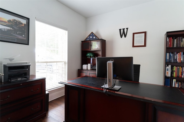 2974 Sparks Dr, Frisco, TX 75036 - office space with healthy amount of natural light and dark wood-style floors