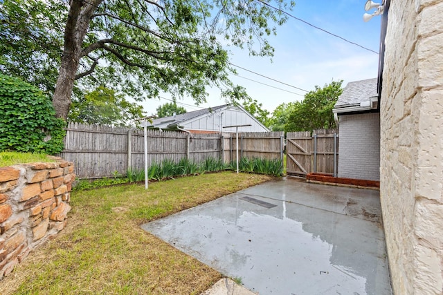 2909 Conejos Dr, Fort Worth, TX 76116 - view of yard with a patio