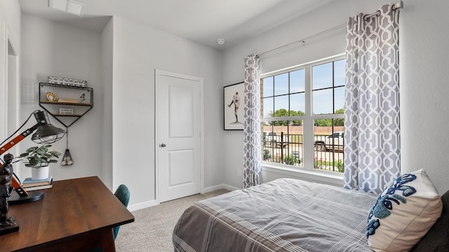 160 Trinity St, Grandview, TX 76050 - carpeted bedroom featuring multiple windows and baseboards
