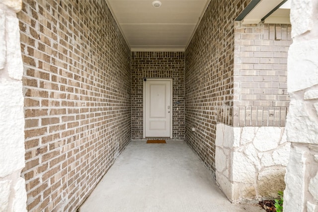 222 Redbarn Ln, Caddo Mills, TX 75135 - property entrance with brick siding